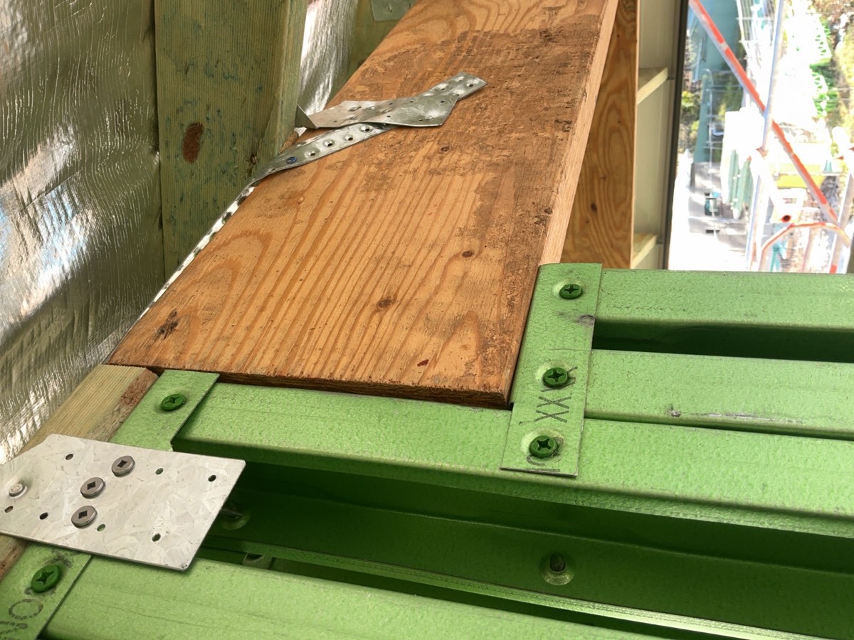 Connection not matching the engineering, recorded during a frame inspection in Austral